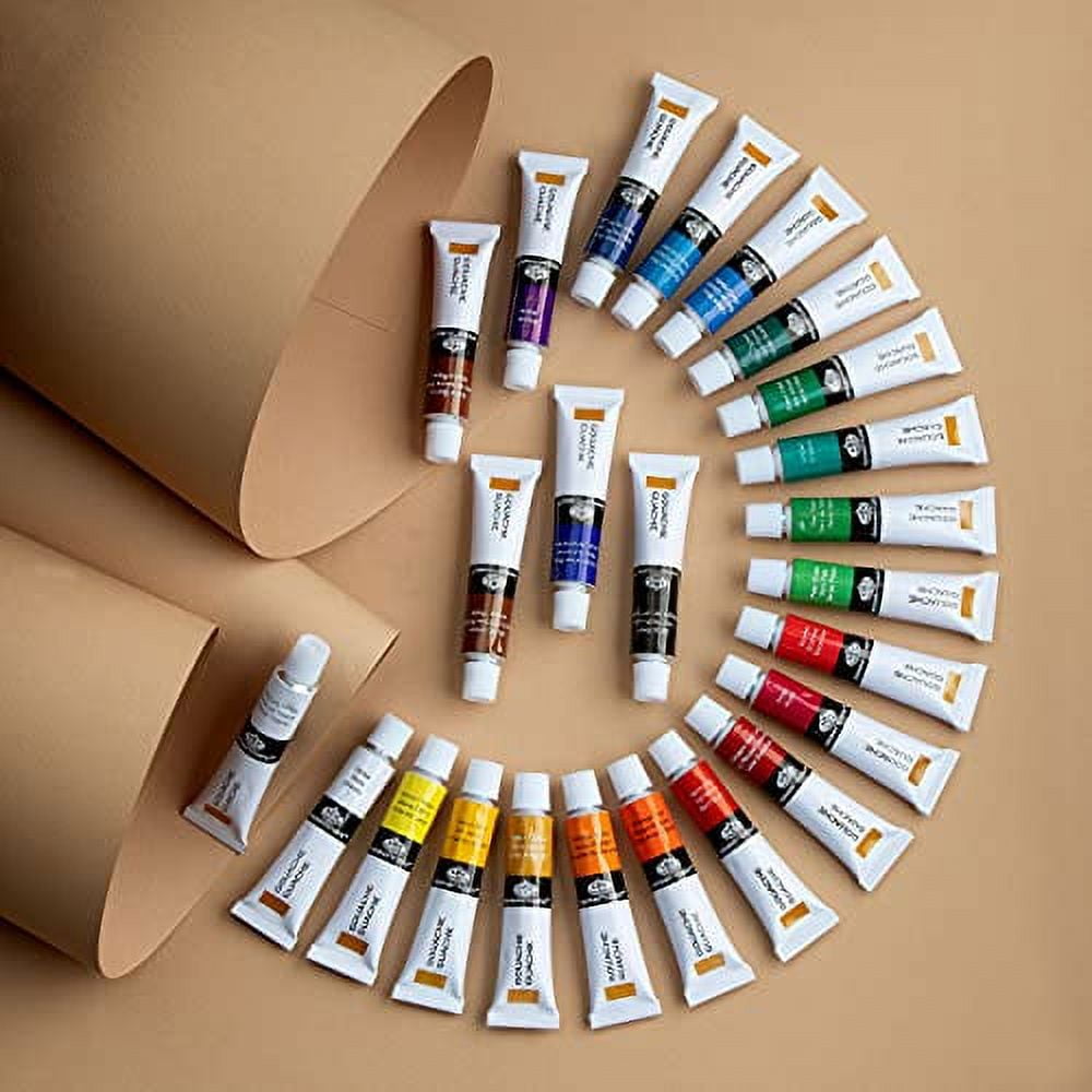 Royal & Langnickel 24-Pack Gouache Tube Paints