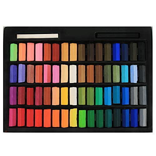 HA SHI Professional Pastel Chalk Set - 64 Colors