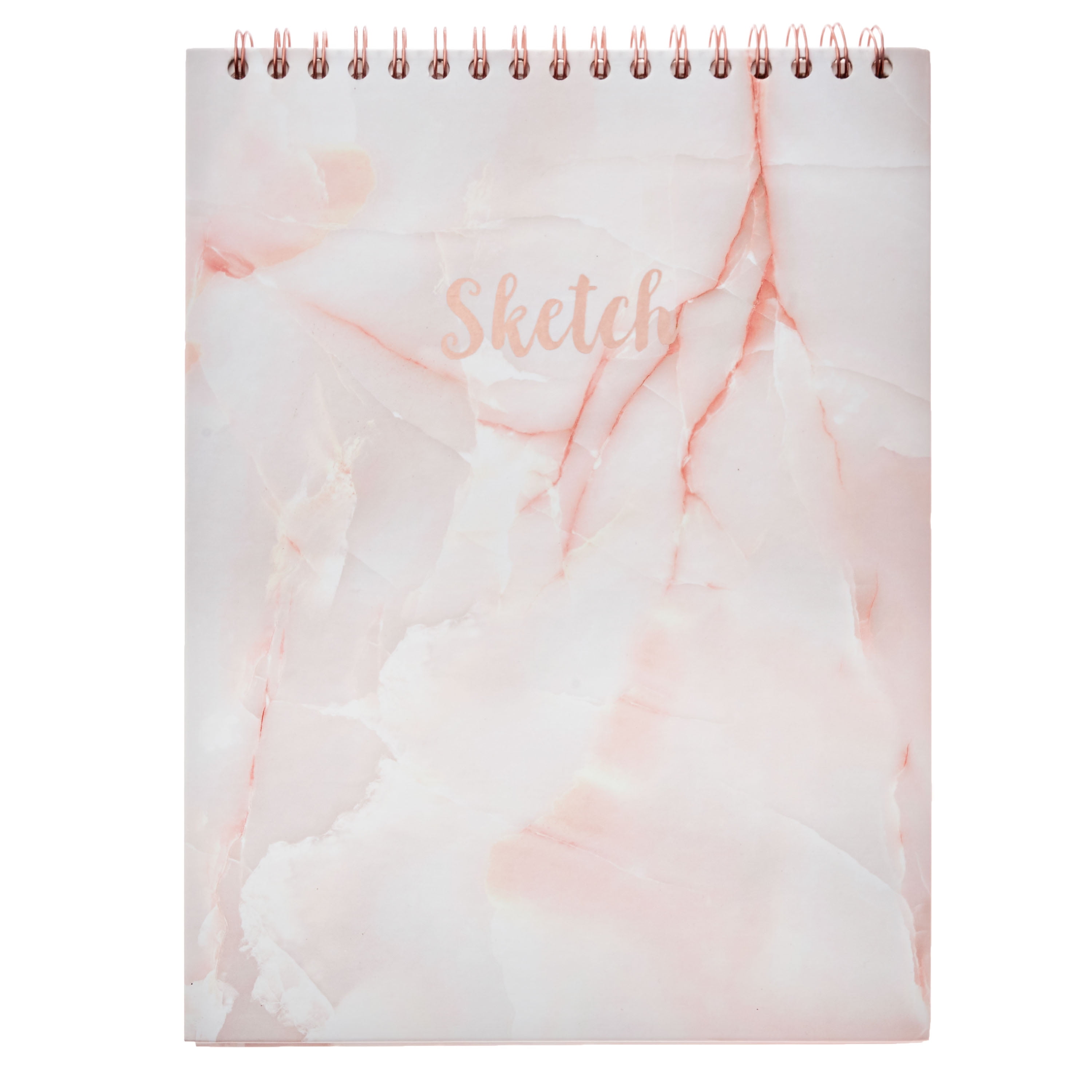 Gold Marble Fashion Sketch Book - 120 Sheets