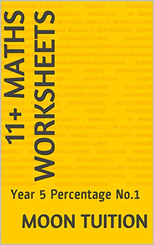 11+ Maths Worksheets: Year 5 Percentage No.1