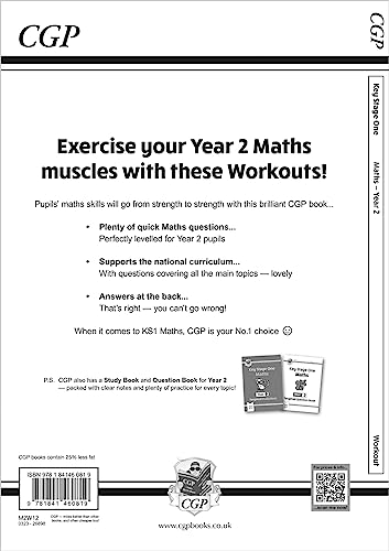 KS1 Maths Workout - Year 2 (CGP KS1 Maths) from Coordination Group Publications Ltd (CGP)