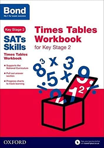 Bond SATs Skills: Times Tables Workbook for Key Stage 2 by OUP Oxford