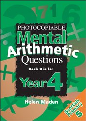 Year 4 Photocopiable Mental Arithmetic Questions: Bk.2 (Ks2 Numeracy Resources) by Topical Resources