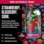 Go Brewing Sour Berry Non-Alcoholic Beer, 12 Pack