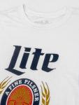 Miller Lite Vintage White T-Shirt