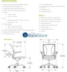 Humanscale Diffrient World Task Chair - Black Mesh