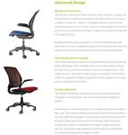 Humanscale Diffrient World Task Chair - Black Mesh