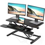 Adjustable Height Standing Desk for Dual Monitors