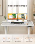 ErGear Electric Standing Desk with Drawers, 48"x24