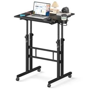 Portable Adjustable Standing Desk on Wheels