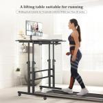 Portable Adjustable Standing Desk on Wheels