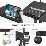 Portable Adjustable Standing Desk on Wheels