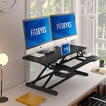 Adjustable Height Standing Desk for Dual Monitors