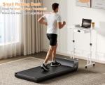 Adjustable Height Rolling Desk with Drawer for Treadmill