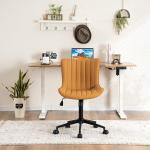 YOUNIKE Adjustable Ergonomic Armless Desk Chair