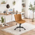 YOUNIKE Adjustable Ergonomic Armless Desk Chair