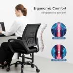 Ergonomic Mid Back Mesh Office Chair with Lumbar Support