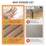 YOUNIKE Armless Swivel Desk Chair in Khaki