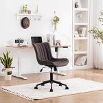 YOUNIKE Adjustable Ergonomic Armless Desk Chair