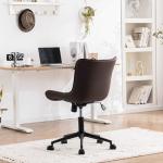 YOUNIKE Adjustable Ergonomic Armless Desk Chair