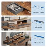 Klicelor 63 Inch Adjustable Electric Standing Desk