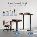 Klicelor 63 Inch Adjustable Electric Standing Desk