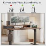 Klicelor 63 Inch Adjustable Electric Standing Desk