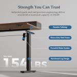 Klicelor 63 Inch Adjustable Electric Standing Desk