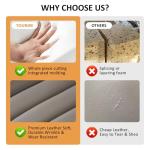 YOUNIKE Grey Armless Rolling Desk Chair