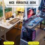 Veken Adjustable Electric Standing Desk for Home Office
