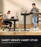 OffiGo 63" Electric L Shaped Standing Desk