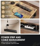 OffiGo 63" Electric L Shaped Standing Desk