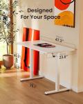 Electric Height Adjustable Standing Desk, 48 x 24 Inches