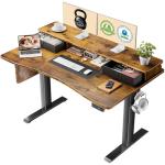 Veken Adjustable Standing Desk with Storage Drawers