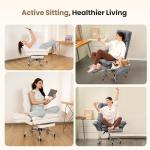 Ergonomic Big and Tall Office Chair with Footrest
