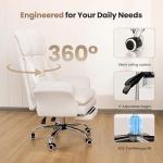 Ergonomic Big and Tall Office Chair with Footrest