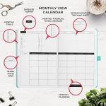 Smart Financial Planner Notebook with Monthly Calendars