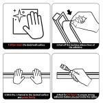 Cable Management Under Desk - Adhesive Organizer, 6 Pack