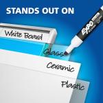 Chisel Tip Low Odor Dry Erase Markers, 4-Pack