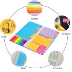 Colorful Sticky Notes Set with 402 Pieces