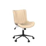 YOUNIKE Adjustable Ergonomic Rolling Desk Chair - Beige