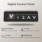 Furmax Adjustable Electric Standing Desk - Black