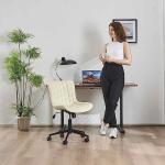 YOUNIKE Adjustable Ergonomic Rolling Desk Chair - Beige