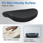 Ergonomic PU Leather Office Chair with Lumbar Support