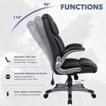 COLAMY Ergonomic High Back Office Chair with Lumbar Support