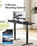 Electric Standing Desk with Drawers and Hooks