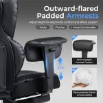 GTRACING Big & Tall Gaming Chair with Footrest