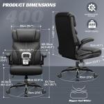 Ergonomic Big and Tall Office Chair with Lumbar Support