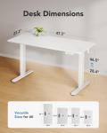 Adjustable Electric Standing Desk with Memory Settings