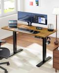 Height Adjustable Electric Standing Desk with Memory Settings